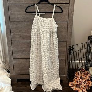 Madewell gingham dress